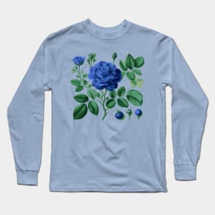 Blue rose Long Sleeve T-Shirt